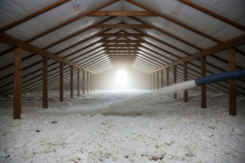 Cellulose Insulation Blowing in Longmont, CO