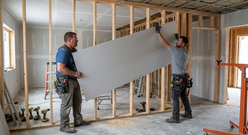 Garage Wallboard Installation in Alpharetta, GA