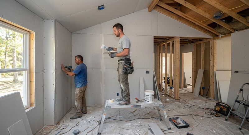 House Drywall Installation in Olathe, KS
